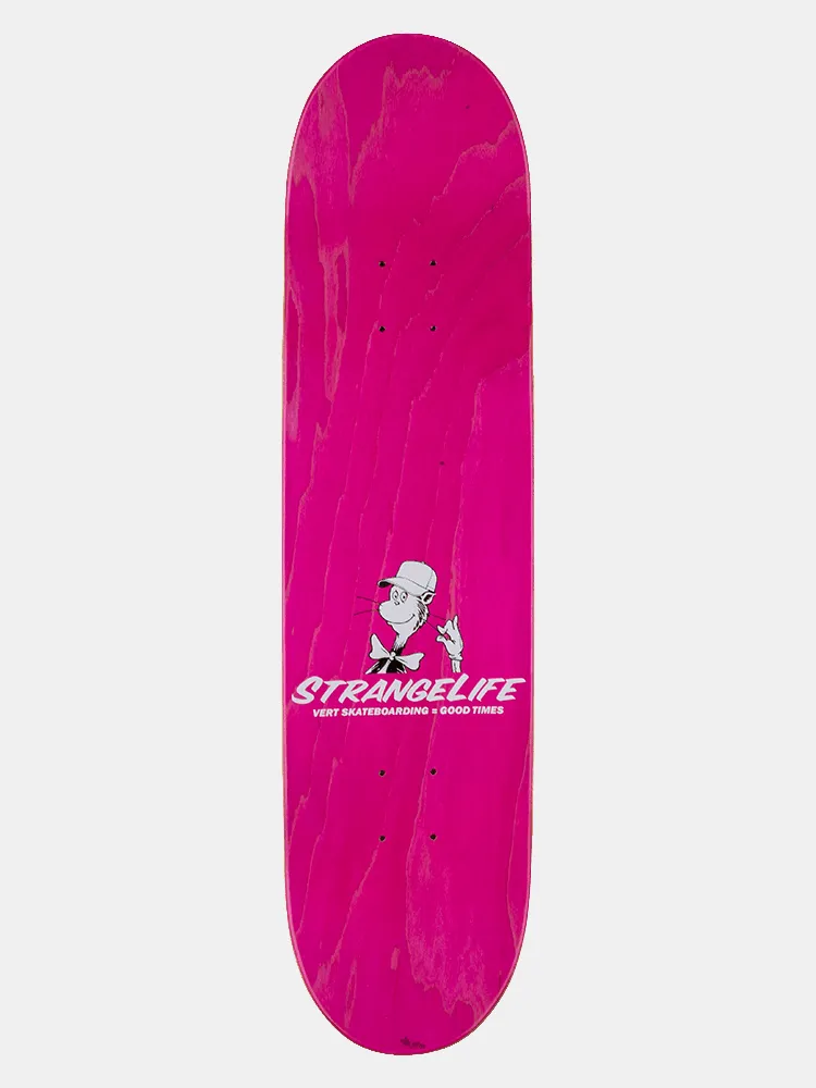 Strange Life Skeletor Graphic Deck - Pink