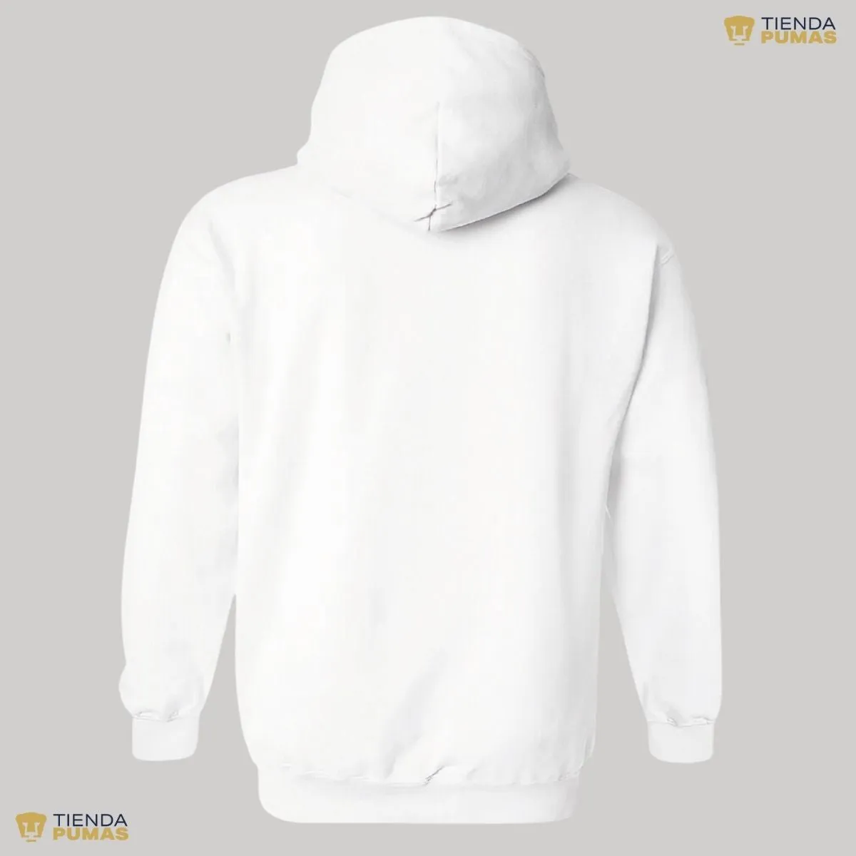 Sudadera Hombre Hoodie Pumas UNAM Medio Balón