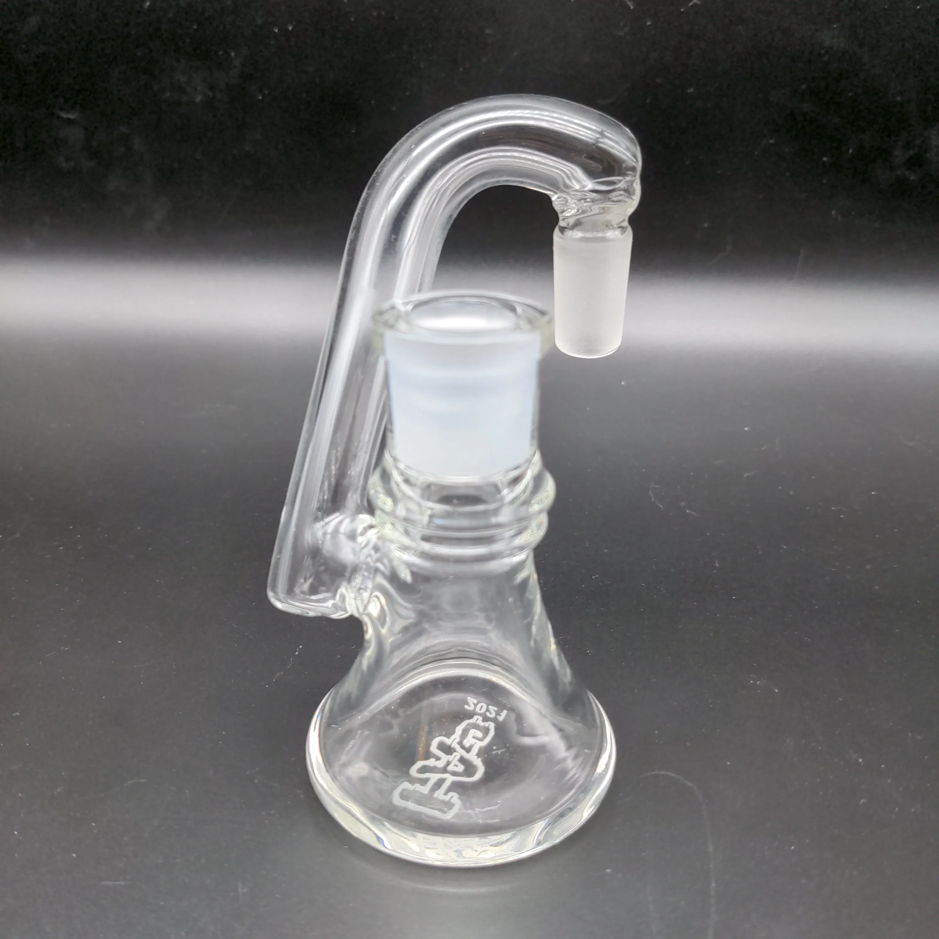 TAG Drop Down Dry Ash Catcher - Sandblasted