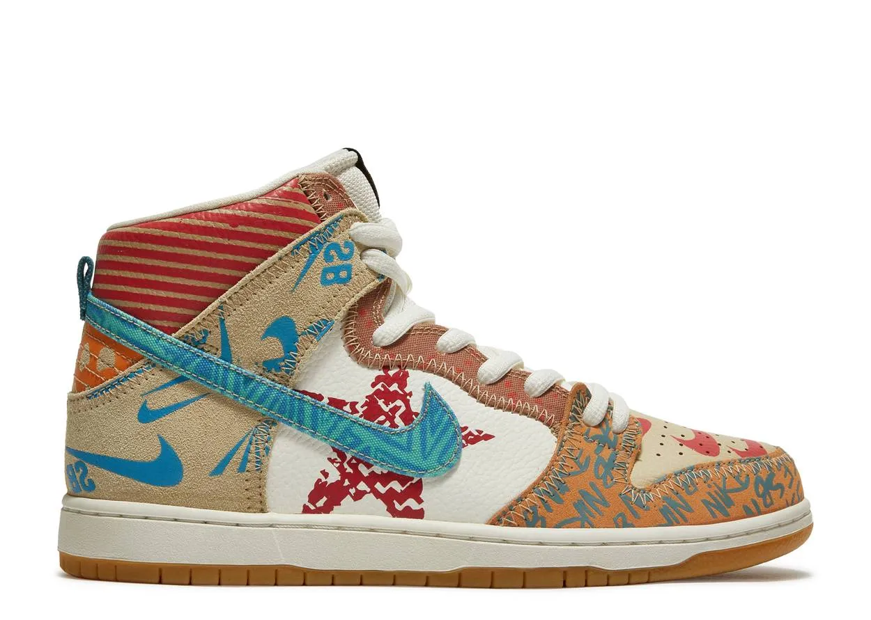 Thomas Campbell x SB Dunk High 'What The'