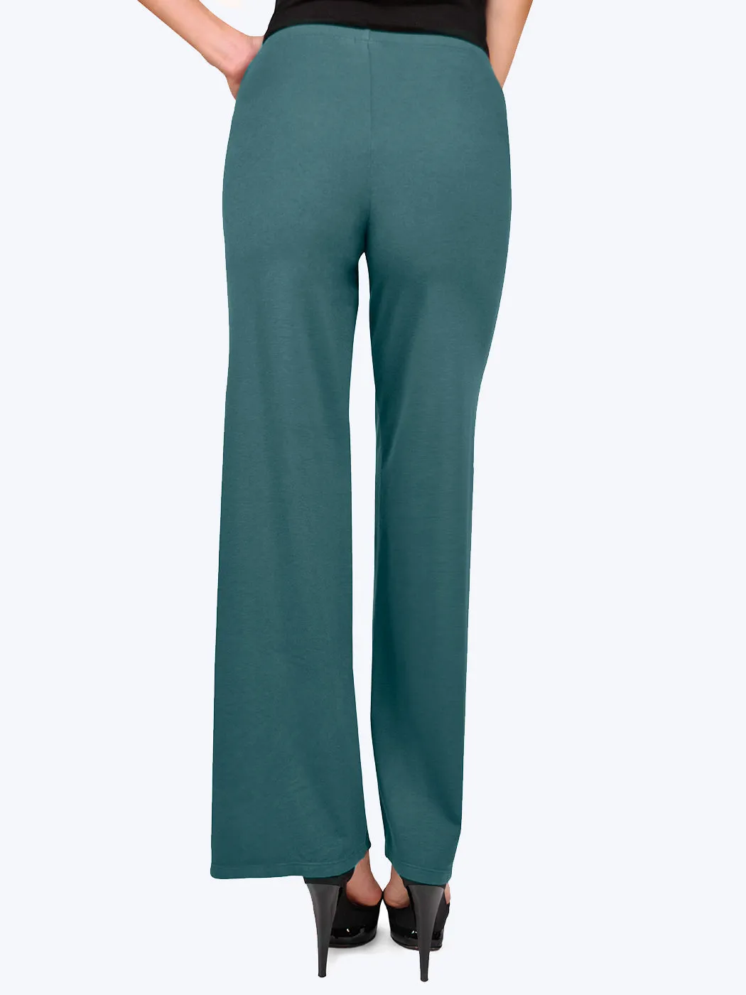 Tianello TENCEL™ Whisper Knit Palazzo Pant