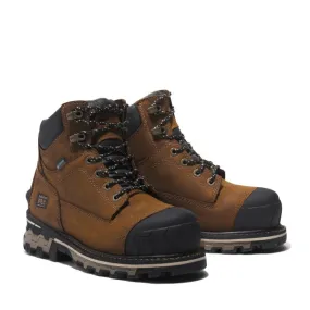 Timberland Pro Women's Boondock 6 Comp Toe WP Work Boot - Brown - TB0A5R9T214