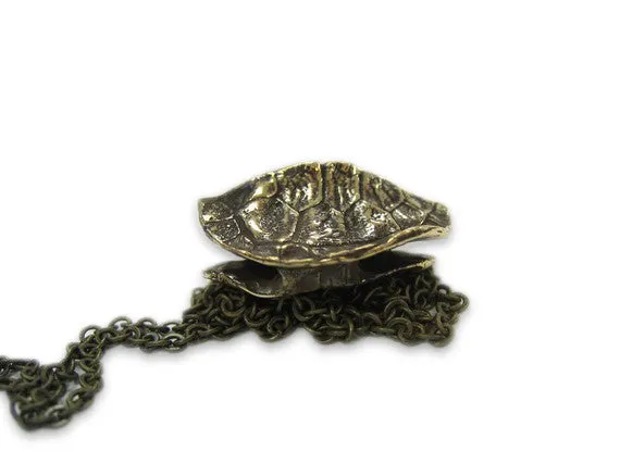 Turtle Shell Pendant Necklace