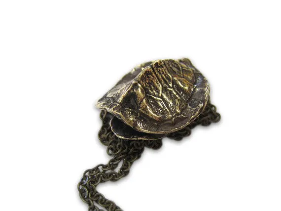 Turtle Shell Pendant Necklace