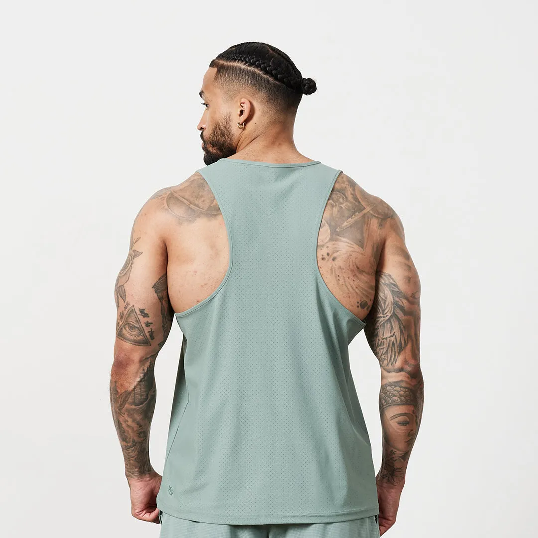 Vanquish Utility Frost Green Performance Tank