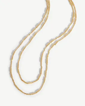 Vervelle Double Chain Necklace