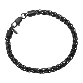 Wheat Bracelet - Black