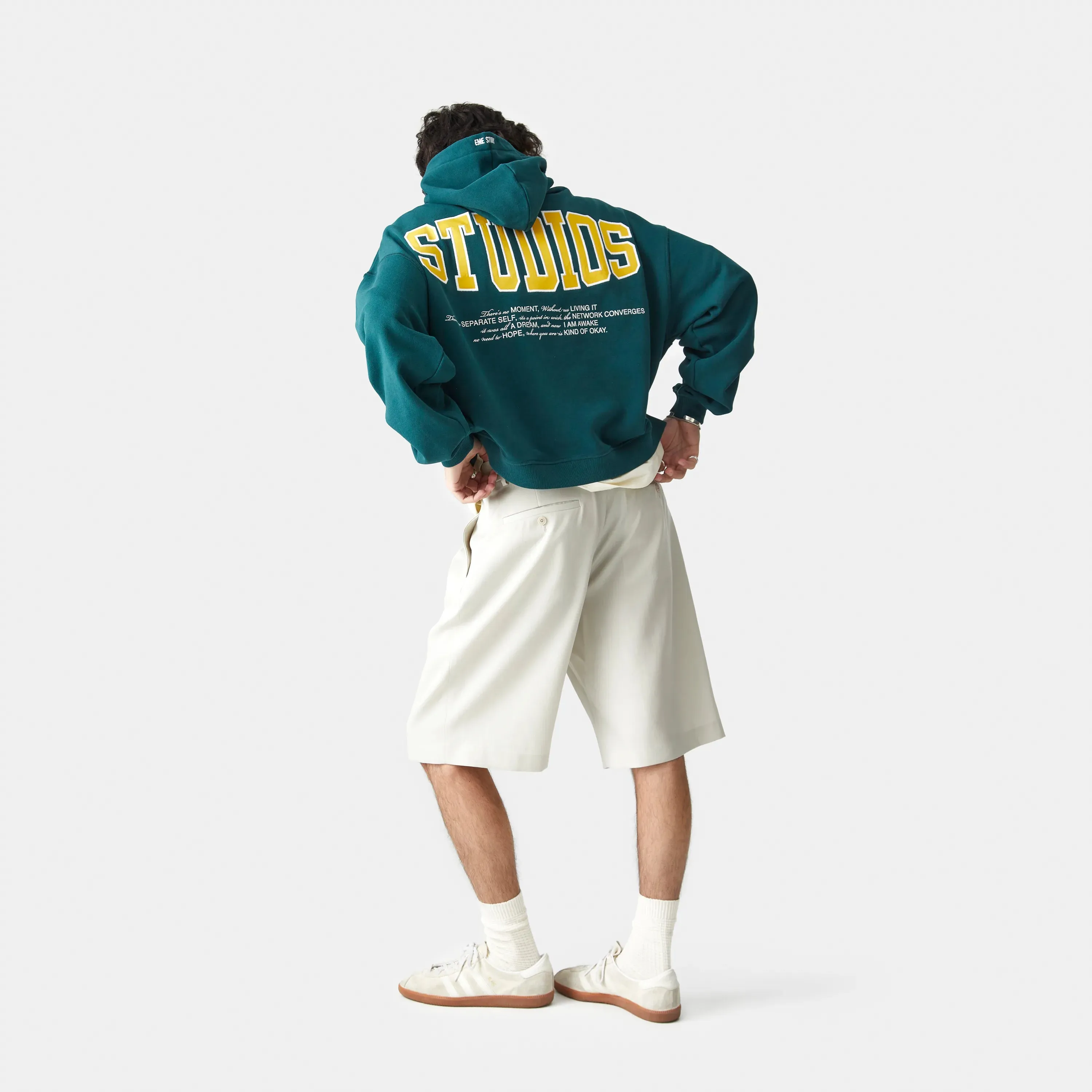 Wrap Up Petrol Oversized Hoodie